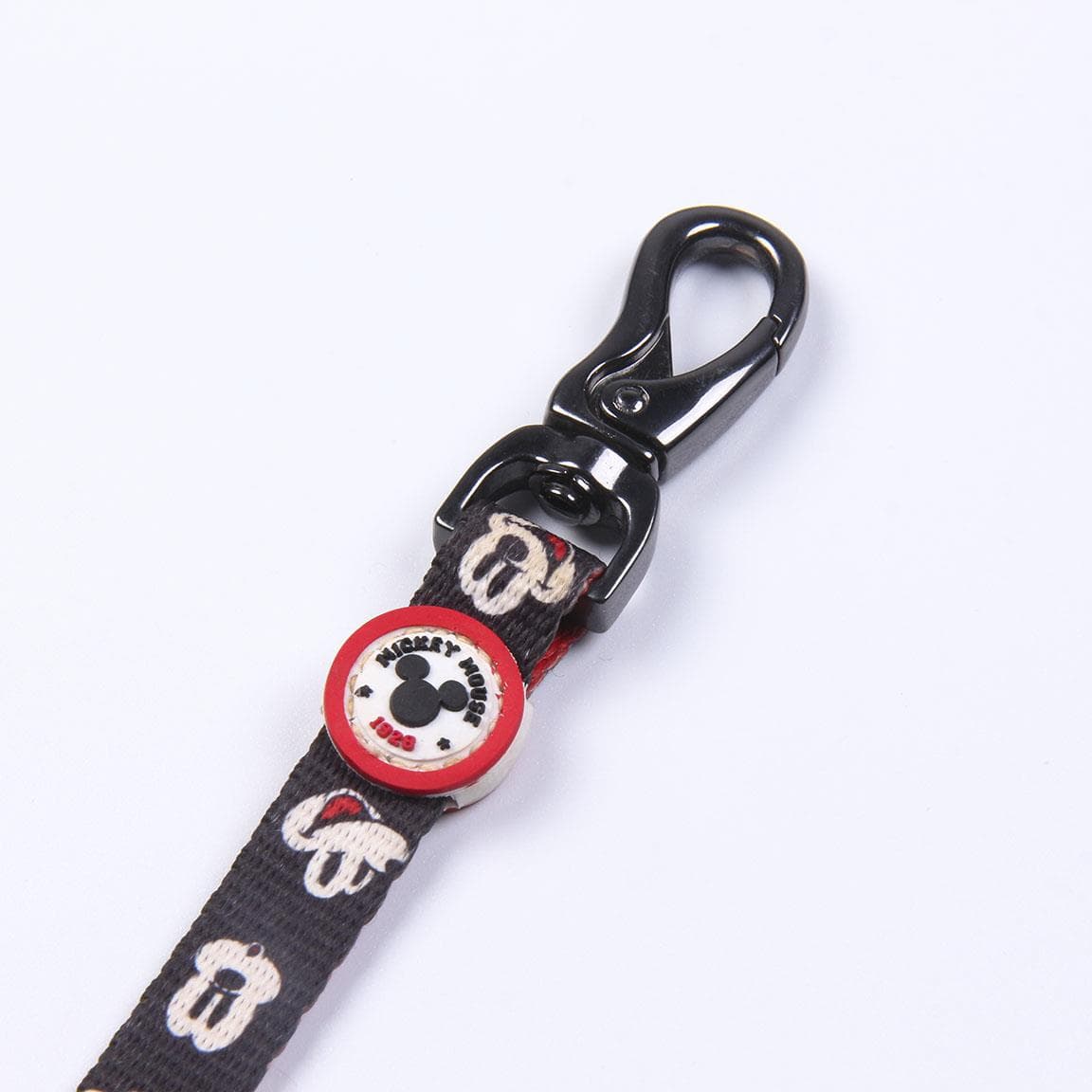 Smycz Disney Mickey Mouse - Materiałowa smycz spacerowa dla psa