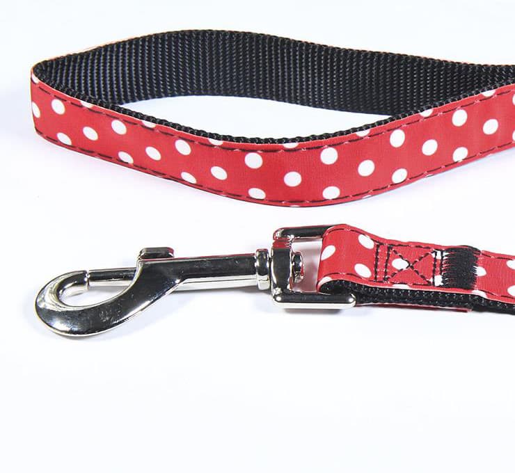Smycz Disney Minnie Mouse - Materiałowa smycz spacerowa dla psa