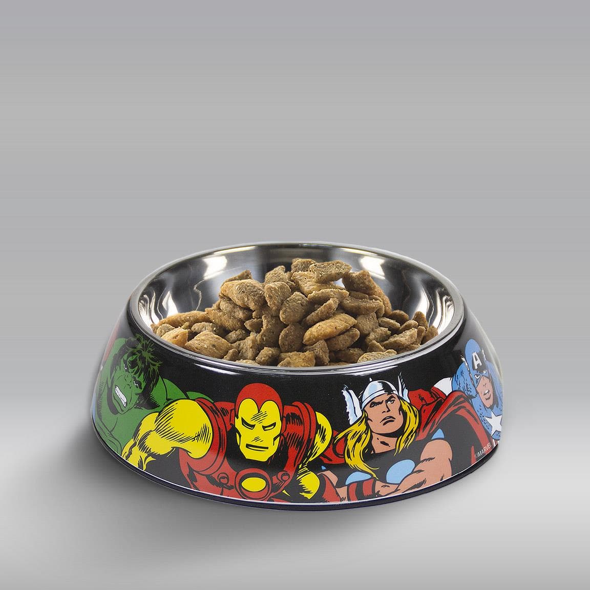 Metalowa Miska Marvel Avengers z postaciami super bohaterów