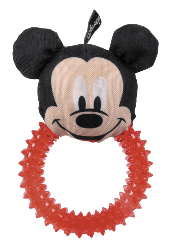 Gryzak Disney Mickey Mouse - okrągły z wypustkami Dental