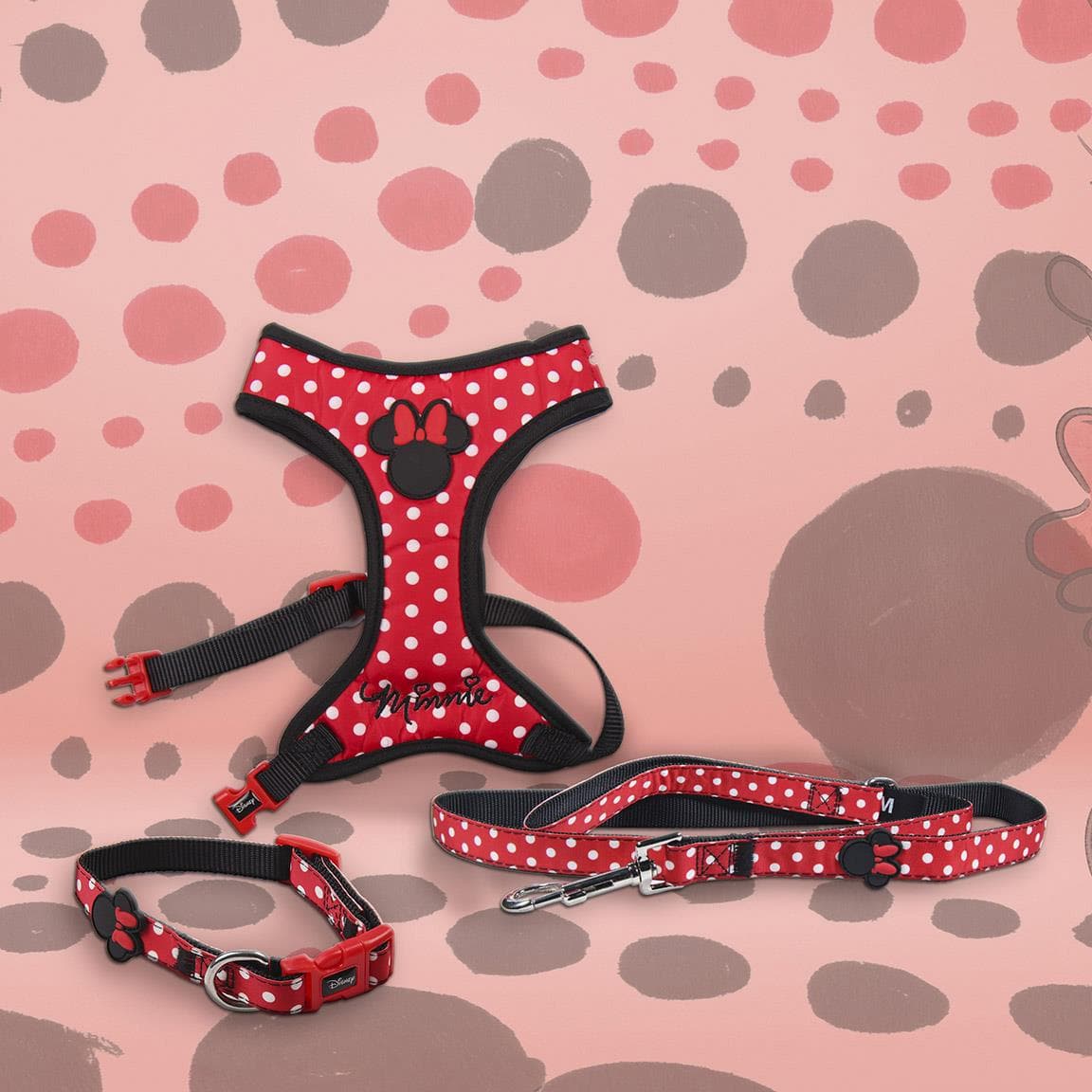 Szelki Soft Disney Minnie Mouse - Wygodne i stylowe szelki dla psa