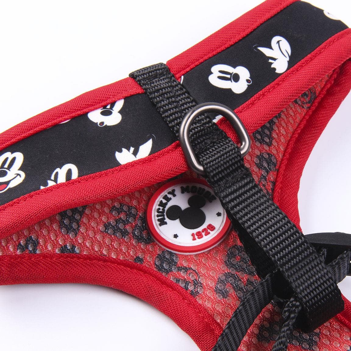 2w1 Dwustronne Szelki Disney Mickey Mouse - spacerowe szelki dla psa