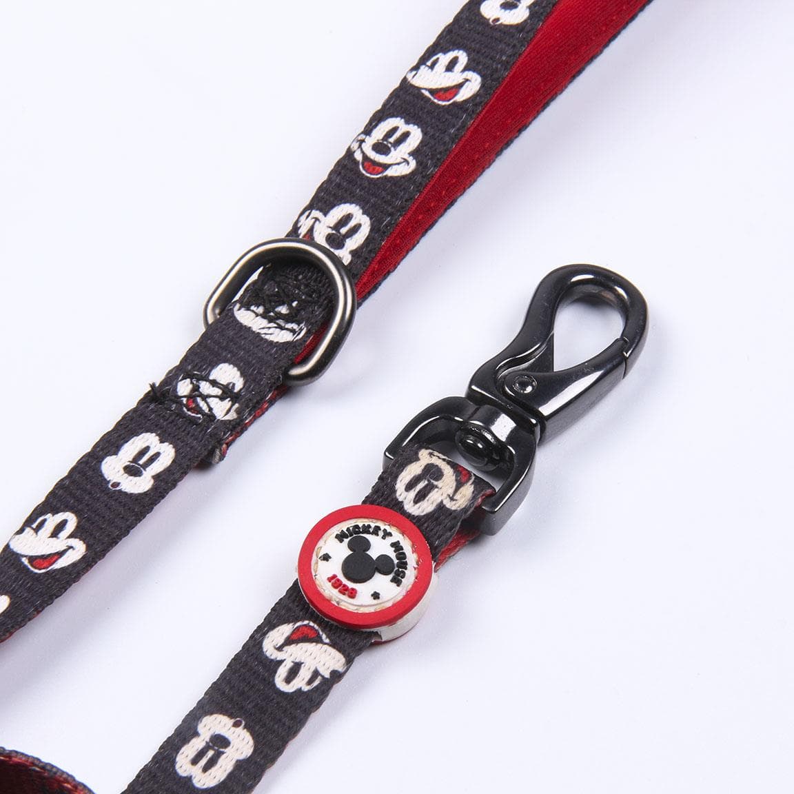 Smycz Disney Mickey Mouse - Materiałowa smycz spacerowa dla psa