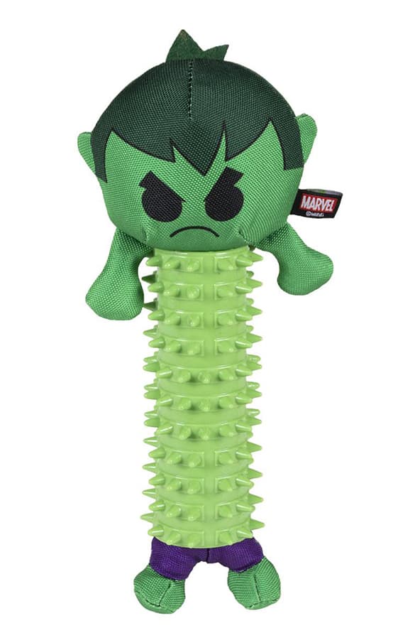 Gryzak Marvel Avengers Hulk - podłużny z wypustkami