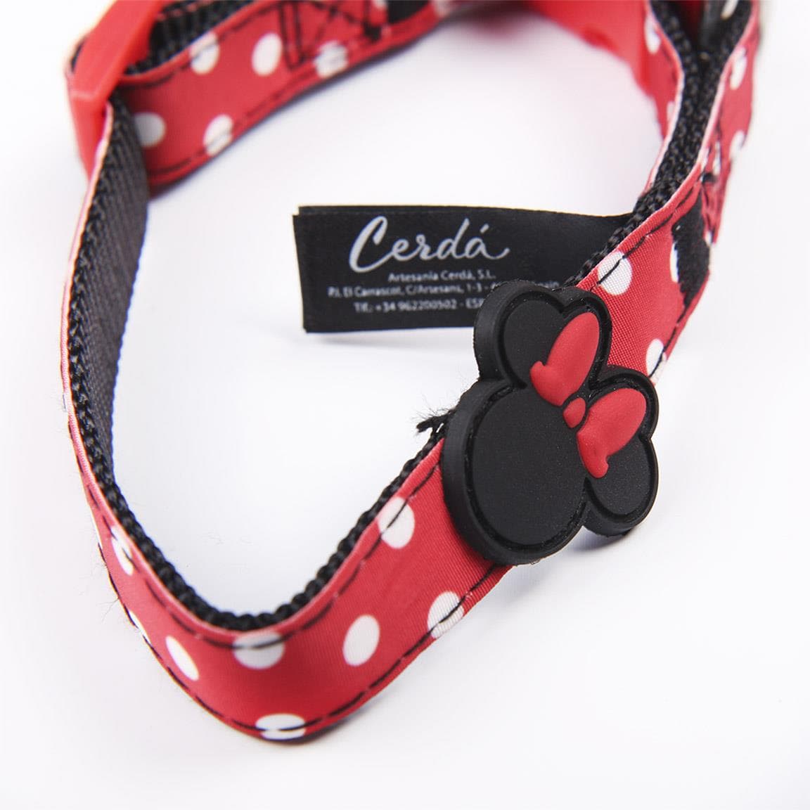 Kolorowa Obroża Minnie - Spacerowa Obroża dla Psa z serii Disney