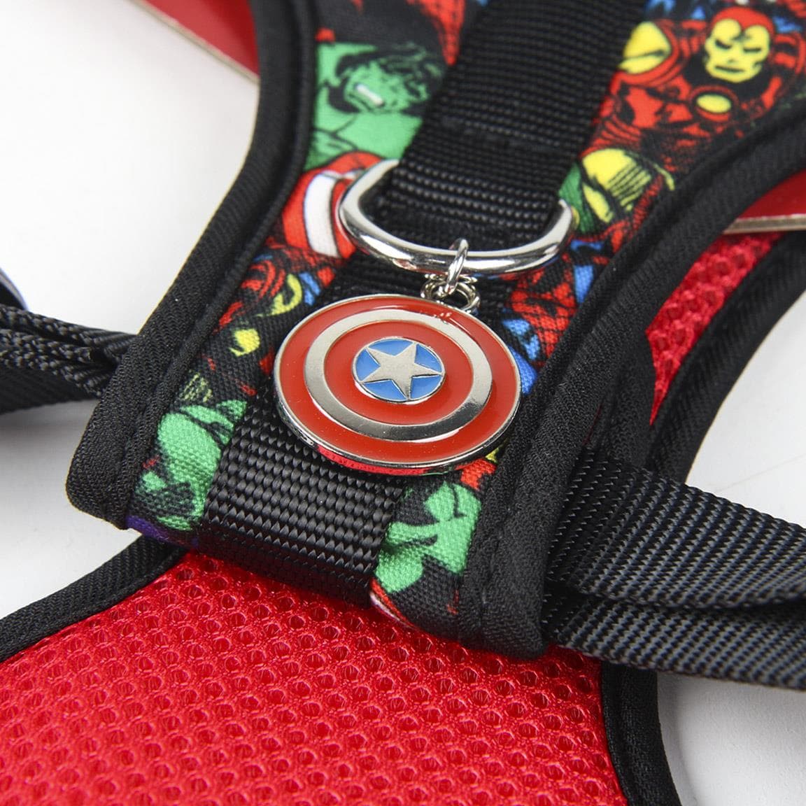 Szelki Soft Marvel - Kolorowe szelki dla psa z serii Marvel