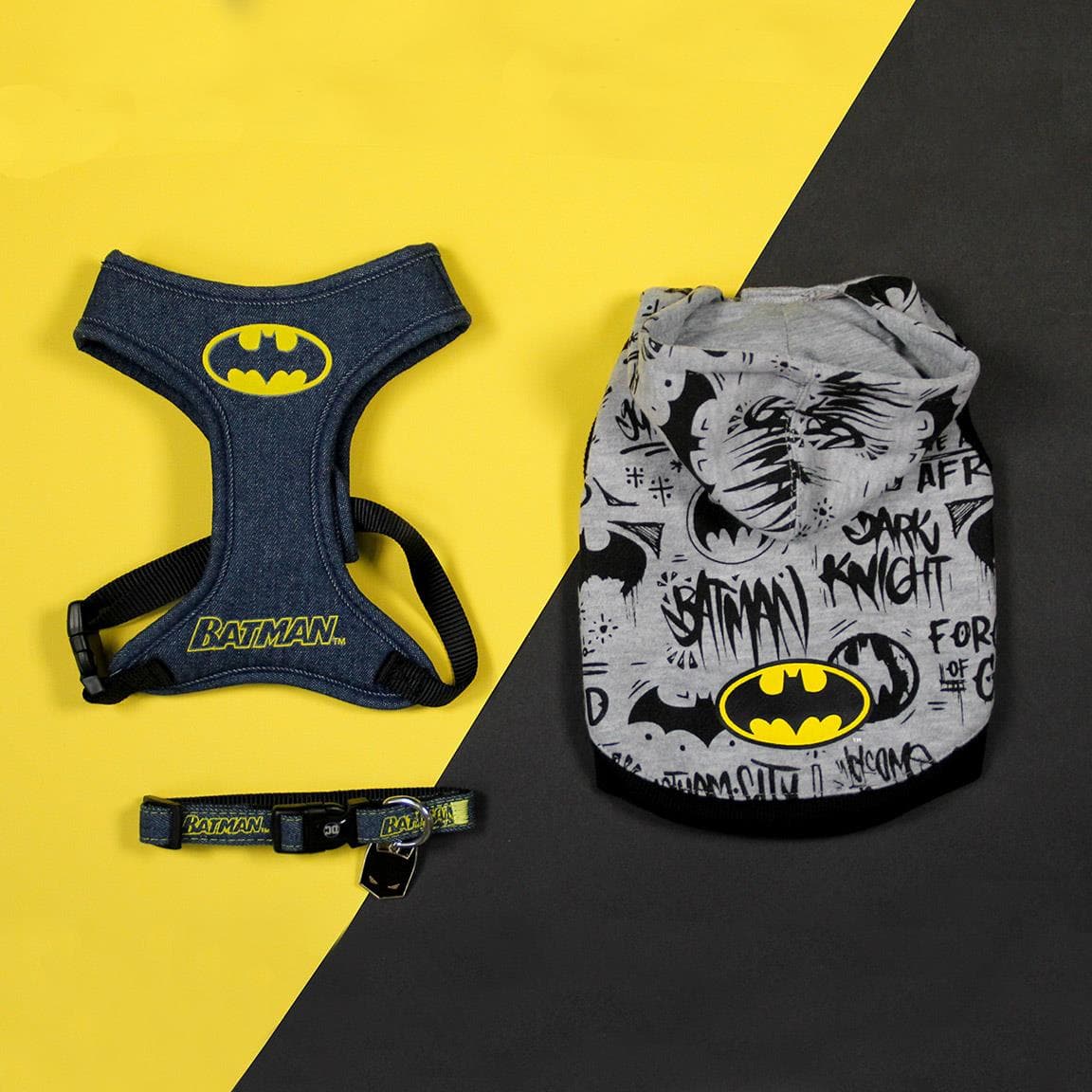 Obroża Batman DC - Spacerowa obroża dla psa z serii DC Comic's