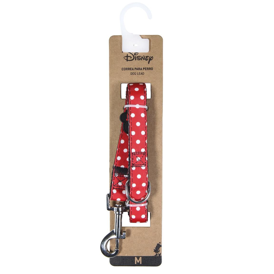 Smycz Disney Minnie Mouse - Materiałowa smycz spacerowa dla psa
