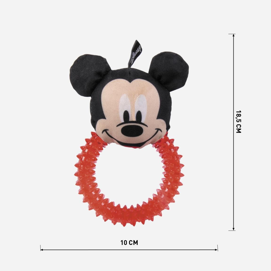Gryzak Disney Mickey Mouse - okrągły z wypustkami Dental