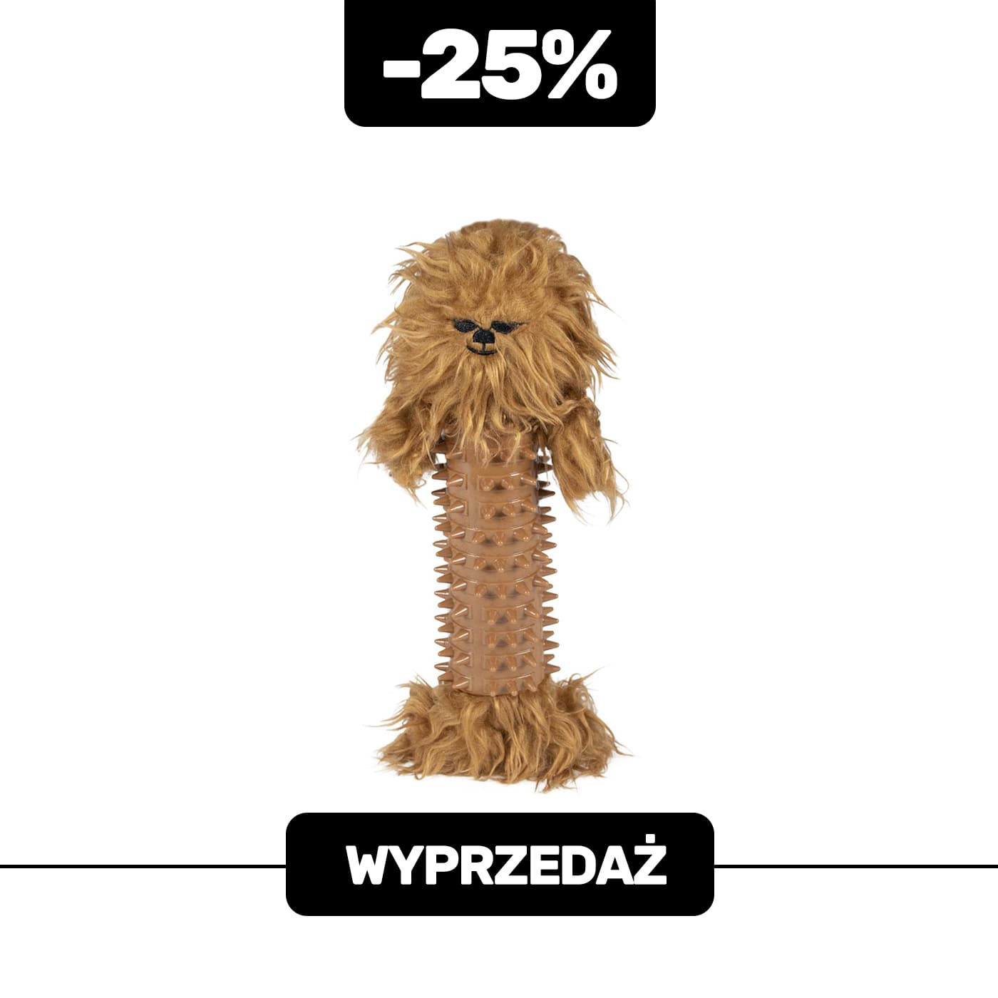 Gryzak Star Wars Chewbacca - podłużny z wypustkami