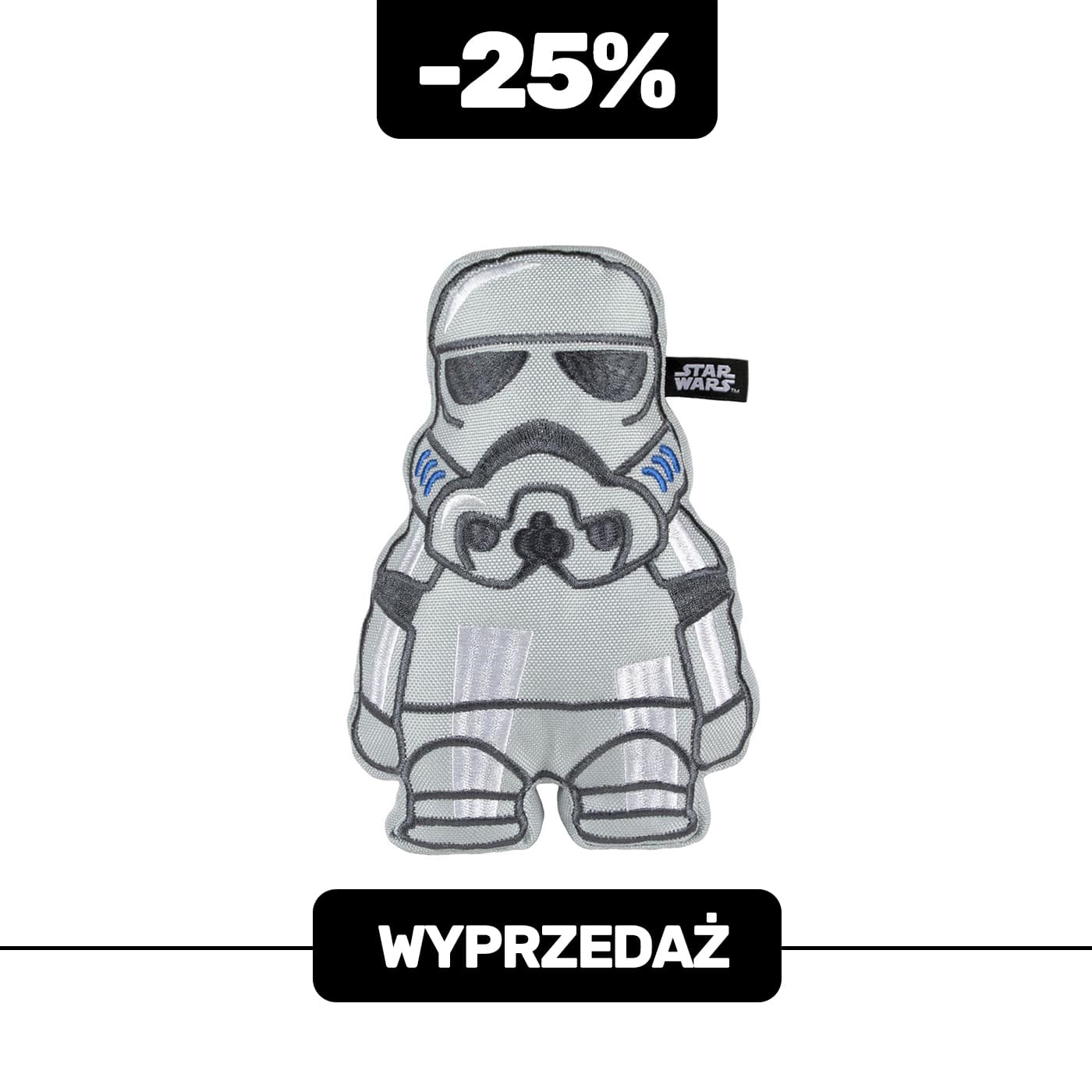 Piszcząca Zabawka Star Wars Klon - pluszak do aportowania